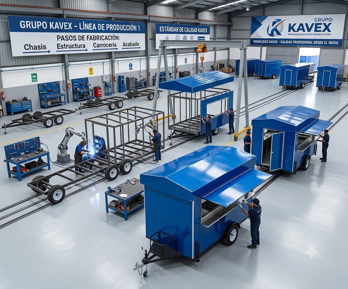 Línea de producción Grupo Kavex
